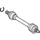 Mercedes-Benz 167-350-83-01 Axle Assembly