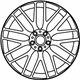 Mercedes-Benz 231-401-22-00-7X21 Wheel