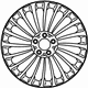 Mercedes-Benz 231-401-27-02-7X19 Wheel