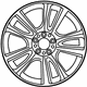 Mercedes-Benz 231-401-12-02-7X45 Wheel