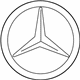 Mercedes-Benz 209-758-00-58 Emblem