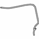 Mercedes-Benz 463-780-17-00 Drain Hose