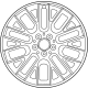 Mercedes-Benz 167-401-21-00-7756 Wheel, Alloy