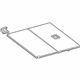 Mercedes-Benz 212-680-00-02-7N76 Floor Cover