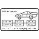 Mercedes-Benz 215-584-07-39 Tire Info Label