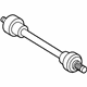 Mercedes-Benz 221-350-54-02 Axle Assembly