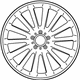 Mercedes-Benz 253-401-19-00-64-7X21 Wheel, Alloy