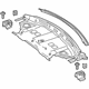 Mercedes-Benz 222-640-00-60 Package Tray