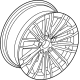 Mercedes-Benz 206-401-49-00-7X23 Wheel