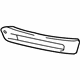 Mercedes-Benz 166-884-53-22 Bezel