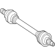 Mercedes-Benz 118-350-34-00-64 Axle Assembly