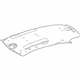 Mercedes-Benz 251-690-04-50-7H21 Headliner