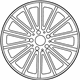 Mercedes-Benz 292-401-18-00-7X21 Wheel, Alloy