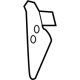 Mercedes-Benz 206-682-73-01 Aperture Reinforcement Insulation