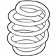 Mercedes-Benz 156-324-01-04 Coil Spring