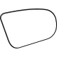 Mercedes-Benz 099-810-34-00 Mirror Glass