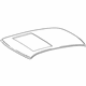 Mercedes-Benz 210-657-00-09 Roof Panel