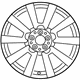 Mercedes-Benz 204-401-21-02-9765 Wheel, Alloy