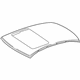 Mercedes-Benz 209-650-01-09 Roof Panel