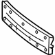 Mercedes-Benz 213-885-09-81 License Bracket