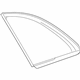 Mercedes-Benz 246-670-23-00 Quarter Glass