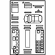 Mercedes-Benz 166-008-07-99 Fuse Box Label