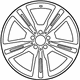 Mercedes-Benz 166-401-07-02-65-9765 Wheel, Alloy