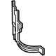 Mercedes-Benz 290-501-80-00 Auxiliary Pump Lower Bracket