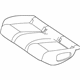 Mercedes-Benz 177-920-74-03-9H93 Cushion Cover