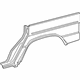 Mercedes-Benz 463-637-23-09-64 Lower Quarter Panel