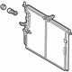 Mercedes-Benz 463-500-04-54 Condenser Assembly