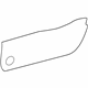 Mercedes-Benz 170-727-00-30 Water Deflector