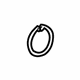 Mercedes-Benz 201-994-16-41 Wheel Bearing Retainer Ring