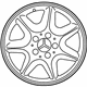 Mercedes-Benz 203-401-03-02-80 Wheel, Alloy