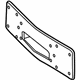 Mercedes-Benz 166-885-13-81 License Bracket