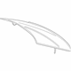 Mercedes-Benz 221-670-04-80-64 Back Glass