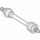 Mercedes-Benz 166-350-45-00 Axle Assembly