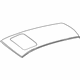 Mercedes-Benz 213-657-00-09 Roof Panel