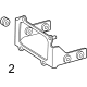 Mercedes-Benz 463-500-59-31 Transmission Cooler Bracket