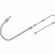 Mercedes-Benz 202-460-00-30 Rear Cable