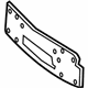 Mercedes-Benz 166-885-15-81 License Bracket