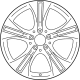 Mercedes-Benz 253-401-45-00-7X69 Wheel, Alloy