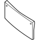 Mercedes-Benz 206-885-09-00 License Bracket