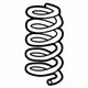 Mercedes-Benz 203-321-39-04 Coil Spring