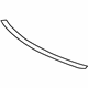 Mercedes-Benz 220-626-00-98 Cowl Grille Seal