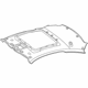 Mercedes-Benz 205-690-60-50-1C71 Headliner