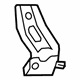 Mercedes-Benz 205-815-32-31 Coat Hook Bracket